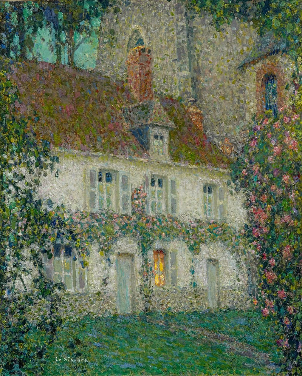 Henri Le Sidaner - 146, La casa dell'artista a Gerberoy